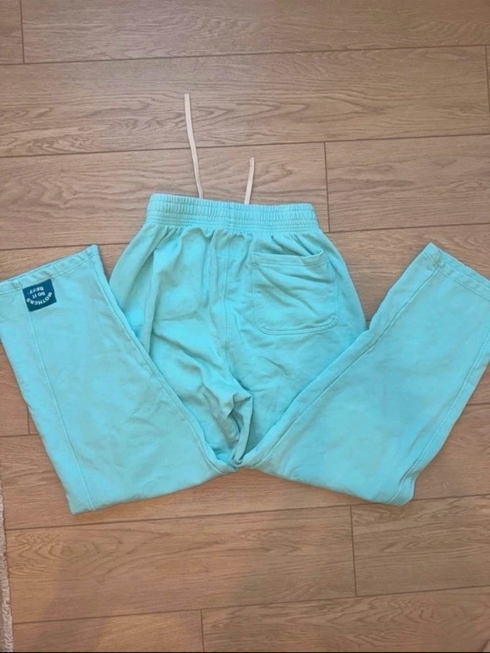 Mommday mothers do it best Aqua Sweatpants - Cozy Bottoms